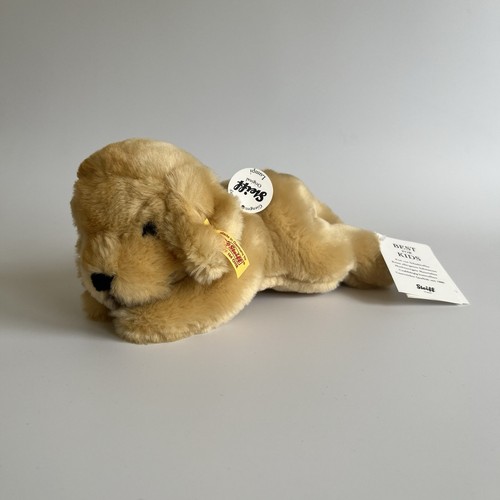 Steiff lumpi golden - lumpi, retriever