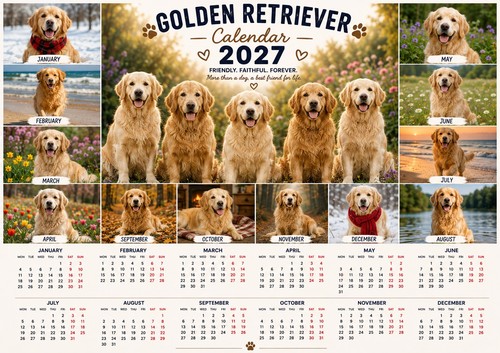 Golden retriever 2027 - retriever,