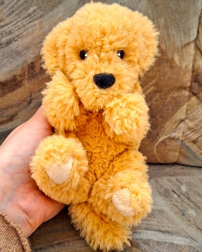 Peluche cane cucciolo golden - cucciolo,