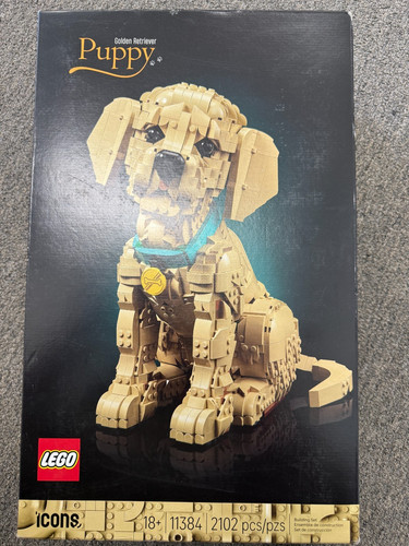 Lego icons golden retriever - icons,