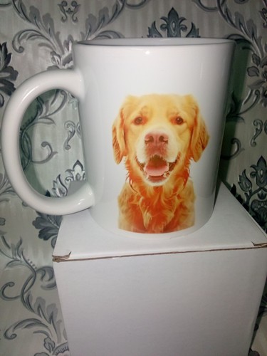 Simpatica tazza cane - tazza, ritratto