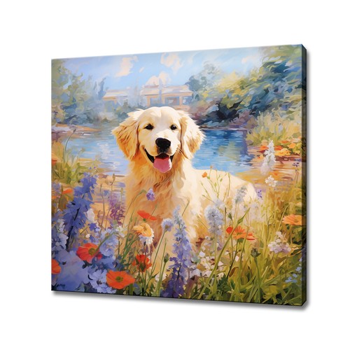 Carino golden retriever cane - retriever,