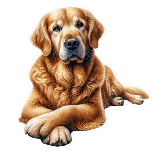 Adesivi golden retriever - golden,