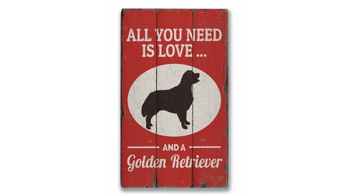 Insegna golden retriever - insegna,