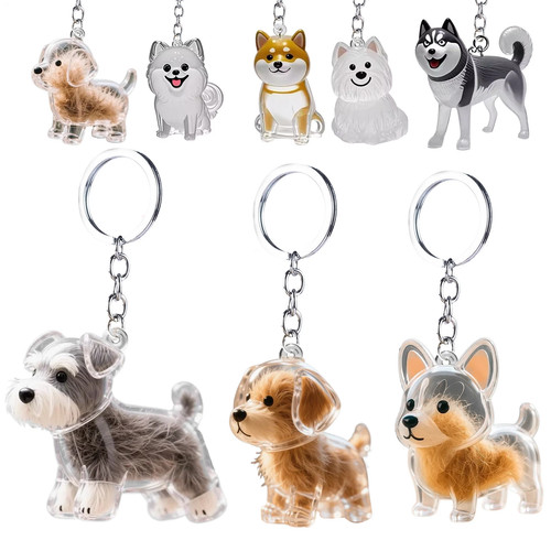 Dog hair storage - storage, keychain