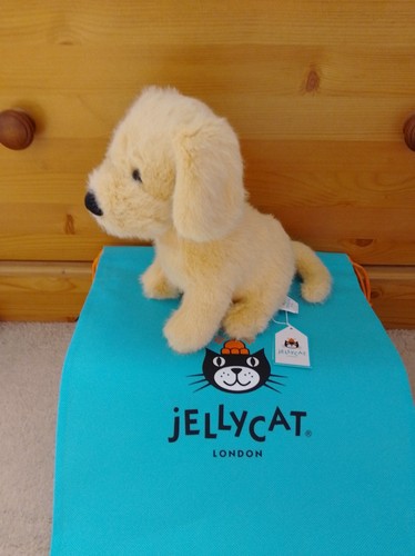 Jellycat cucciolo oro - cucciolo, d'oro