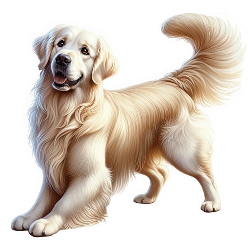 Adesivi golden retriever - 6,